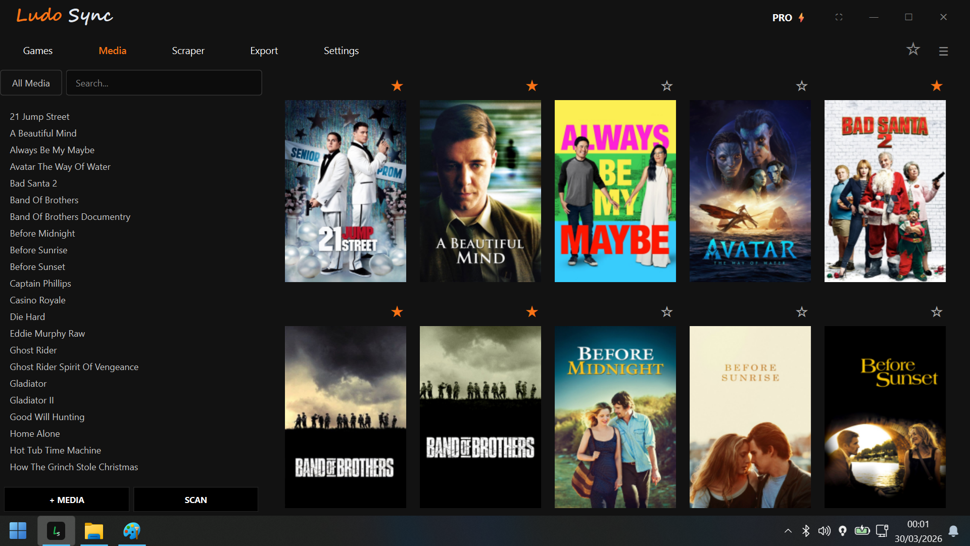 Ludo Sync — Media Library